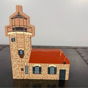 1994 The Cat's Meow Waterfront Series Sand Island Lighthouse in bag